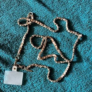 Casemate gold phone chain